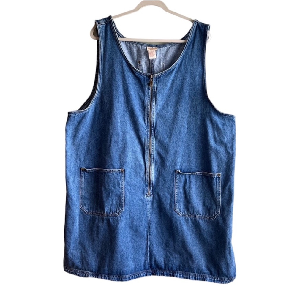 Vintage Crossroads Denim Jumper Dress